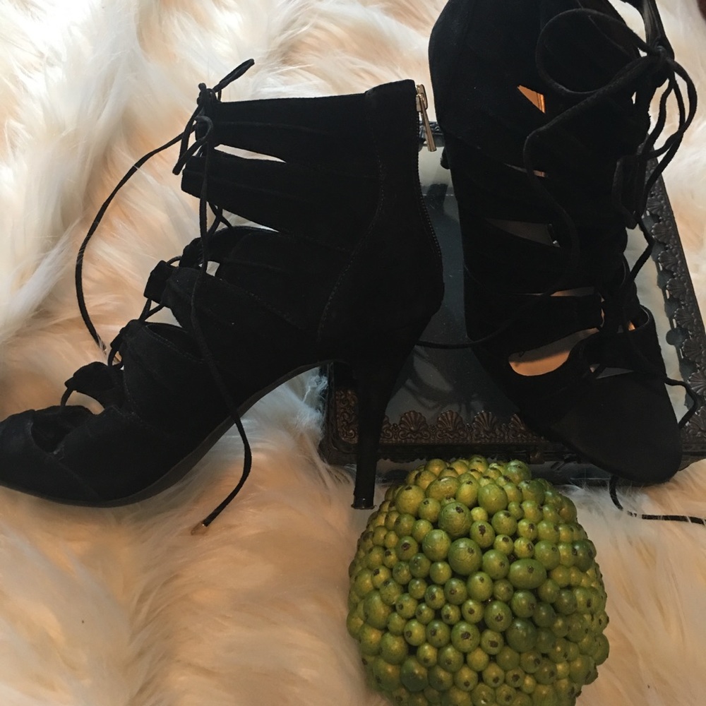 Jessica Simpson Peep Toe Sandal Boot Pumps